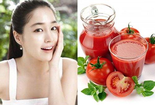 Cách trị mụn trứng cá bằng cà chua