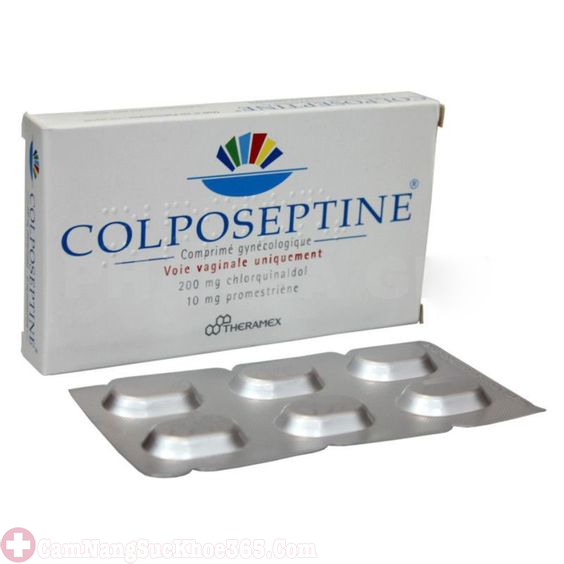 thuốc đặt âm đạo Colposeptine