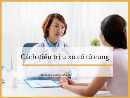 Cách điều trị u xơ cổ tử cung