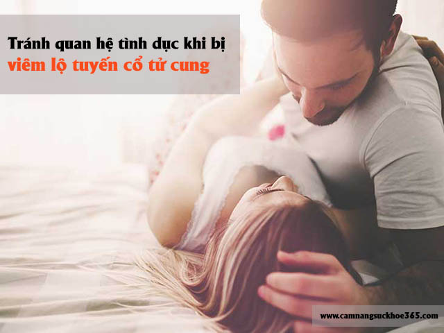 Lưu ý khi điều trị viêm cổ tử cung