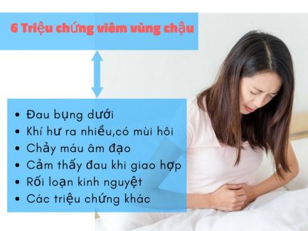 Triệu chứng viêm vùng chậu