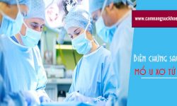 Biến chứng sau khi mổ u xơ tử cung là gì?