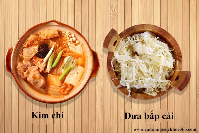  Ăn thêm thực phẩm lên men