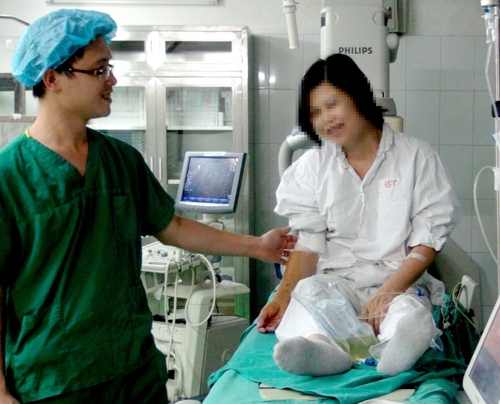 mổ u xơ tử cung ở bệnh viện 108