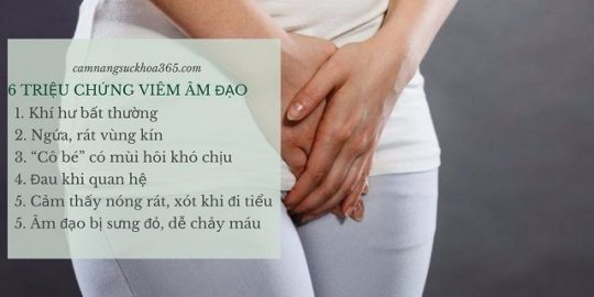 Triệu chứng viêm âm đạo