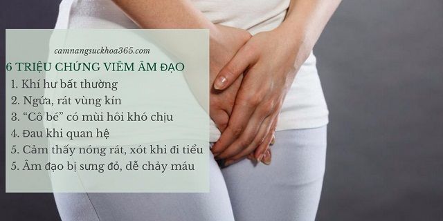 Triệu chứng viêm âm đạo