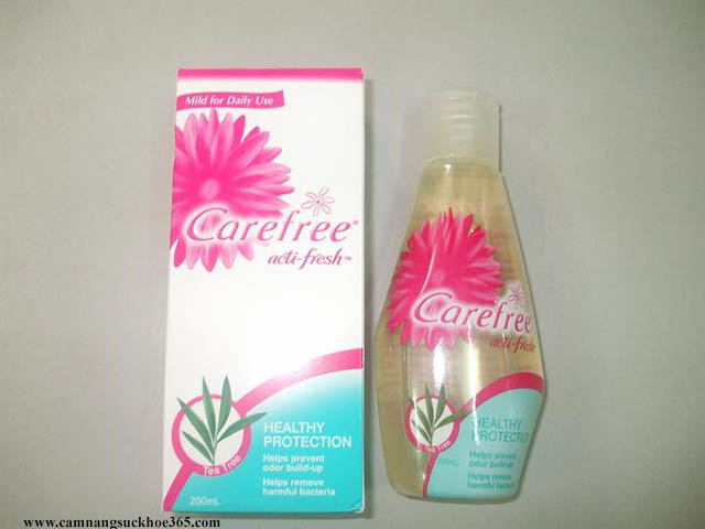 Dung dịch vệ sinh phụ nữ Carefre