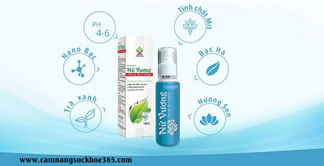 Dung dịch vệ sinh phụ nữ Gel Nữ Vương