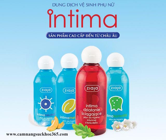 Dung dịch vệ sinh phụ nữ Intima
