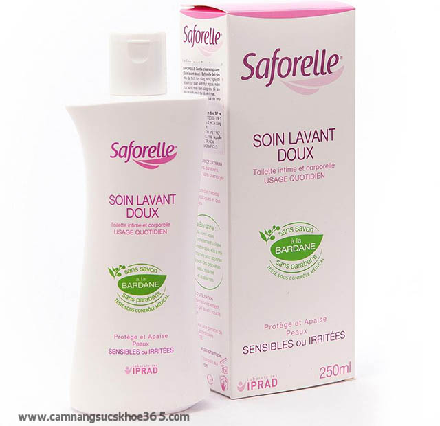 Dung dịch vệ sinh phụ nữ Saforell