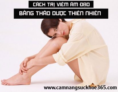 cách trị viêm âm đạo từ thảo dược thiên nhiên