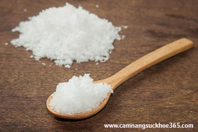 cách trị viêm âm đạo từ muối