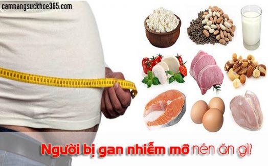 Bị gan nhiễm mỡ nên ăn gì?