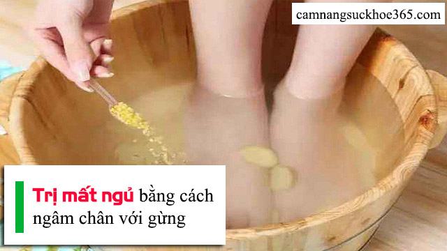 Cách chữa bệnh mất ngủ bằng gừng tươi