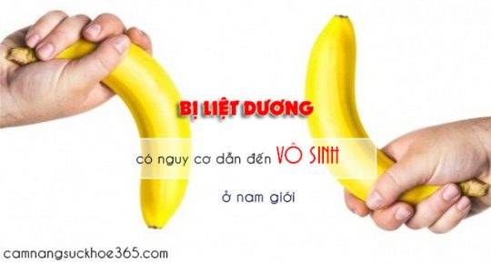Người bị liệt dương có vô sinh không?