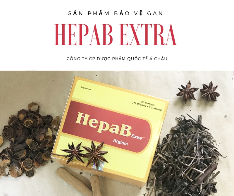 HepaB extra là sản phẩm bảo vệ gan