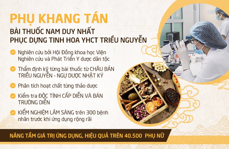 Phụ Khang Tán được nghiên cứu chuyên sâu, trải qua nhiều phân tích