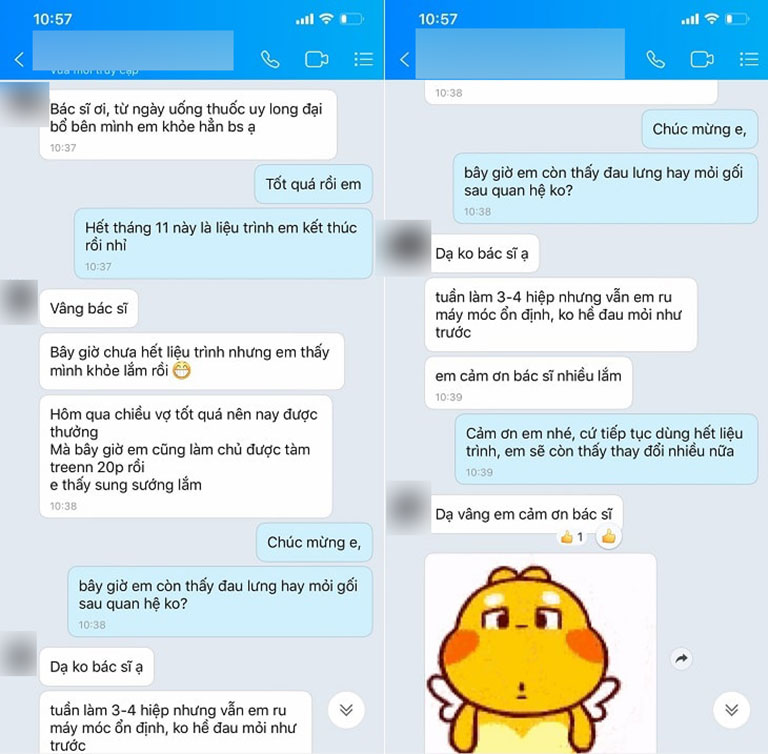 Chuyện vợ chồng viên mãn nhờ Uy Long Đại Bổ