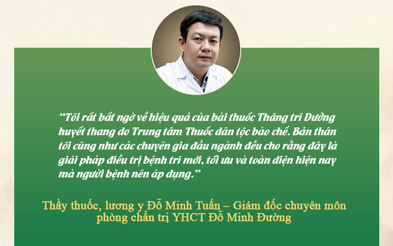 Đánh giá của lương y Đỗ Minh Tuấn