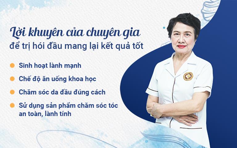Lời khuyên của chuyên gia để điều trị rụng tóc hiệu quả
