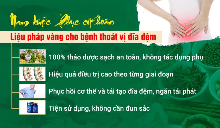 Ưu điểm của bài thuốc giúp NSƯT chữa khỏi thoát vị đĩa đệm