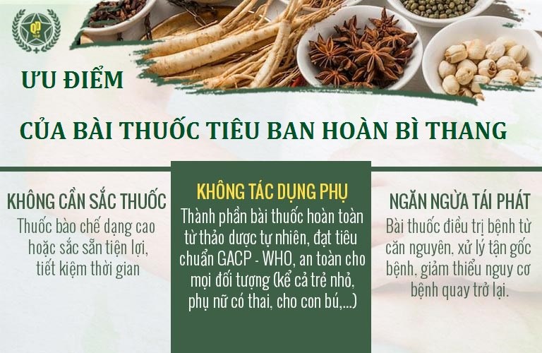 Tiêu ban hoàn bì thang có nhiều ưu điểm, an toàn và hiệu quả với trẻ nhỏ Tiêu ban hoàn bì thang có nhiều ưu điểm, an toàn và hiệu quả với trẻ nhỏ