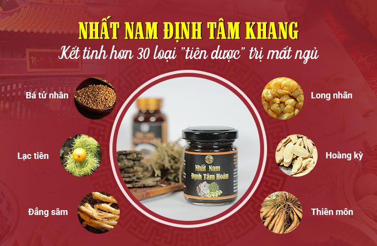 Dược liệu quý sử dụng trong bài thuốc Nhất Nam Định Tâm Khang