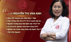 Chữa khỏi mất ngủ kinh niên cùng chuyên gia YHCT có 40 năm kinh nghiệm - TS.BS Nguyễn Thị Vân Anh 