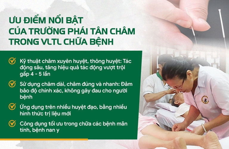 Ưu điểm trường phái Tân châm