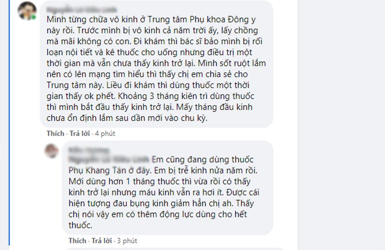 Phụ Khang Tán chữa rối loạn kinh nguyệt
