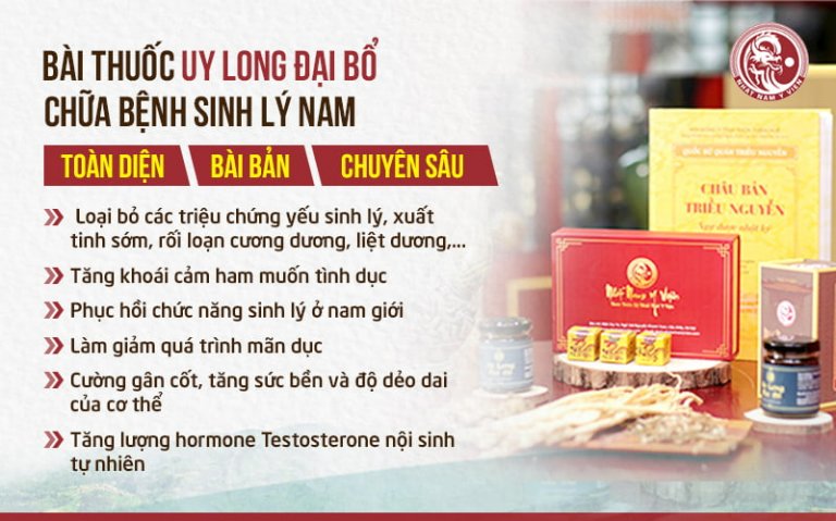 Công dụng vượt trội từ bài thuốc Uy Long Đại Bổ