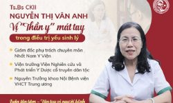 TS.BS Nguyễn Thị Vân anh - Vị danh y với hơn 40 năm kinh nghiệm khám chữa bệnh bằng YHCT