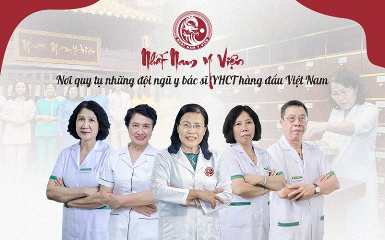Đội ngũ chuyên gia, bác sĩ đang công tác tại Nhất Nam Y Viện