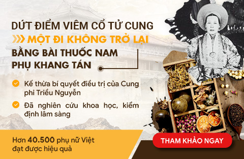 Phụ Khang Tán chữa viêm cổ tử cung