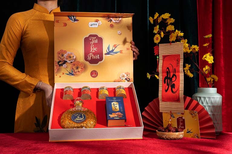 Những sản phẩm có trong set quà Tài Lộc Phát