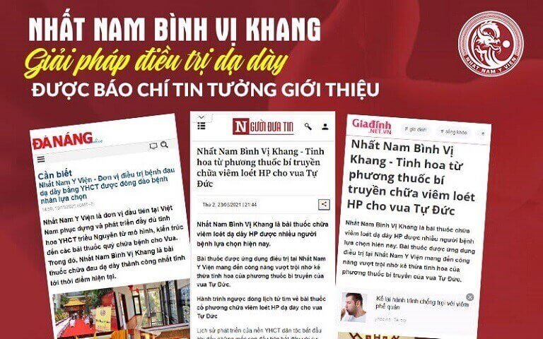 Nhiều tờ báo uy tín đưa tin về Nhất Nam Bình Vị Khang